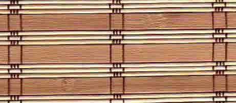 Виды плетений штор из бамбука