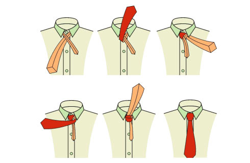 Как завязывать галстук селедку. Как выбрать галстук